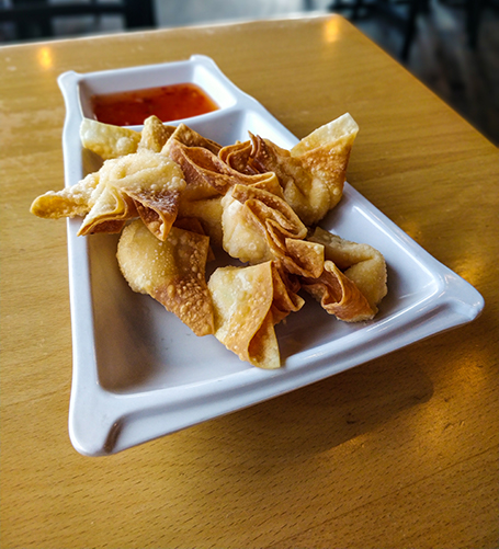 cheese wontons appetizer